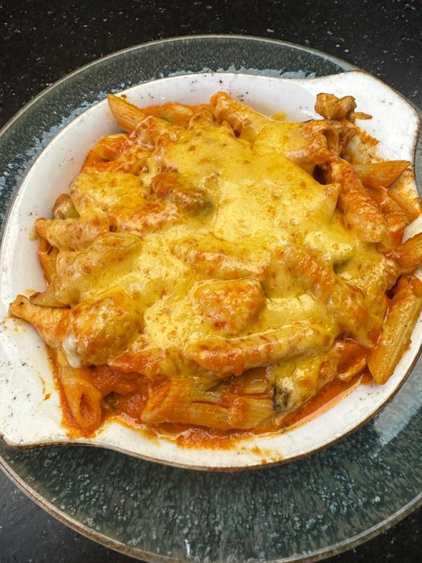 Penne cu pui al forno