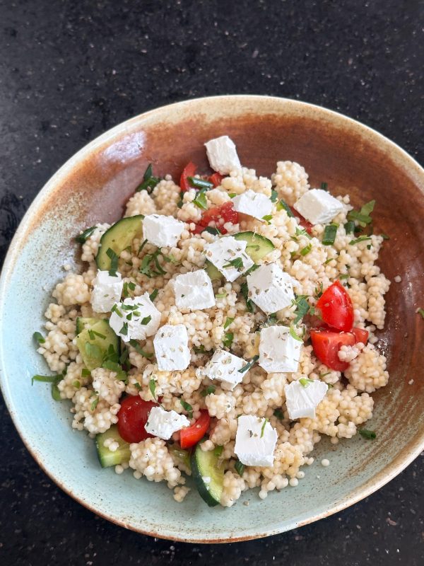 Salată mediteraneană de cușcuș